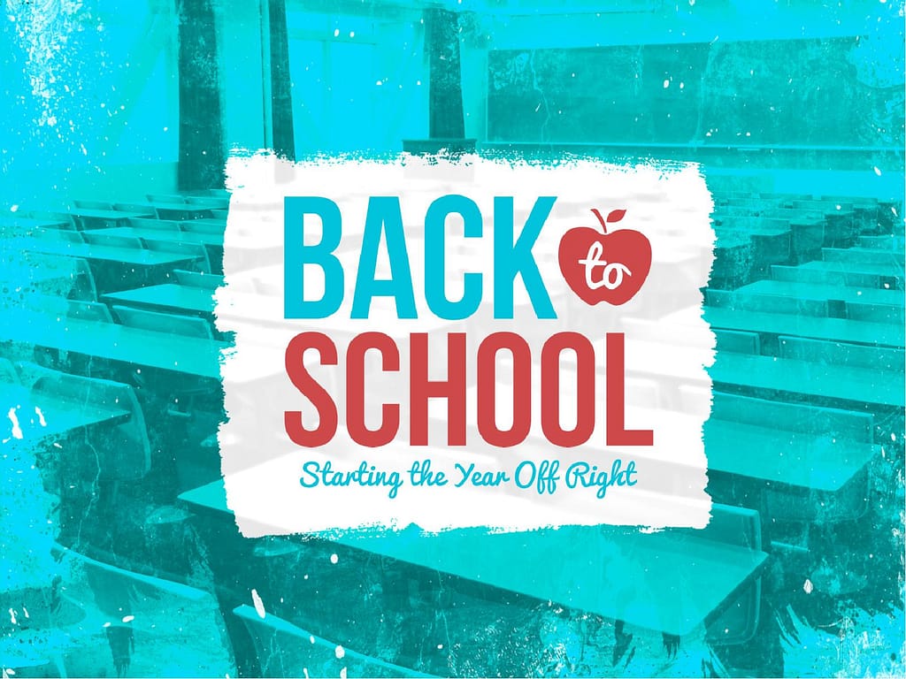 Back to School Christian PowerPoint
