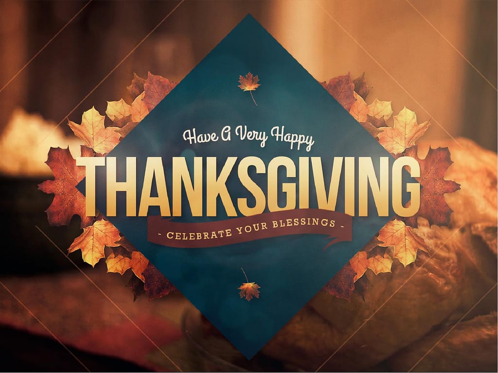 Happy Thanksgiving Holiday Religious PowerPoint