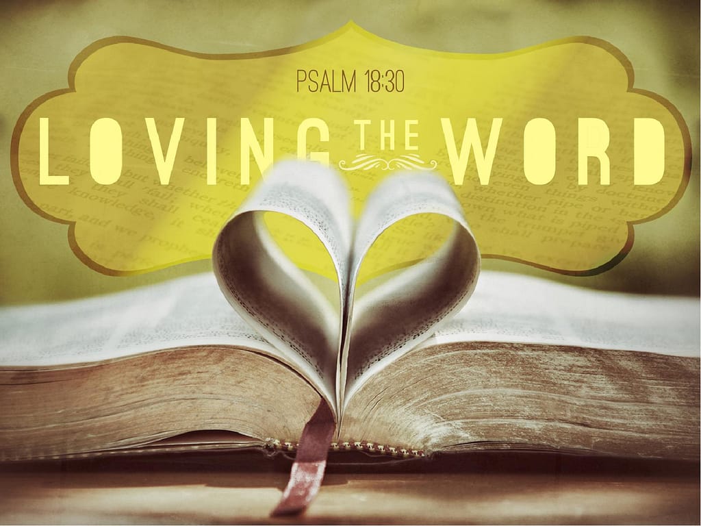Loving The Word Of God PowerPoint Sermon Template