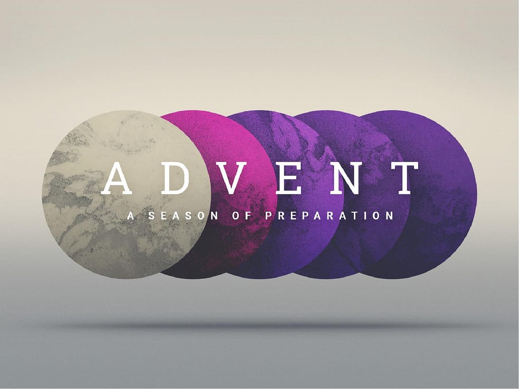 Advent Season of Preparation PowerPoint Template