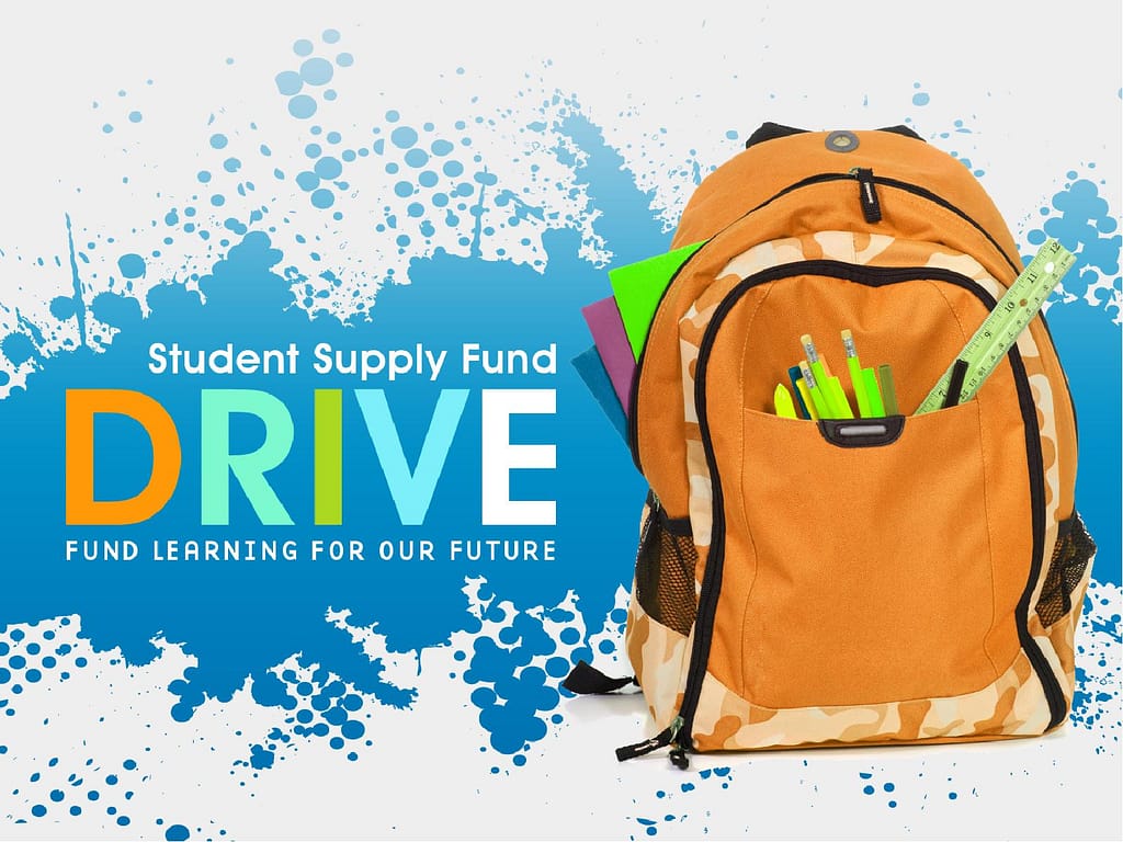 School Supply Fund Drive Church PowerPoint