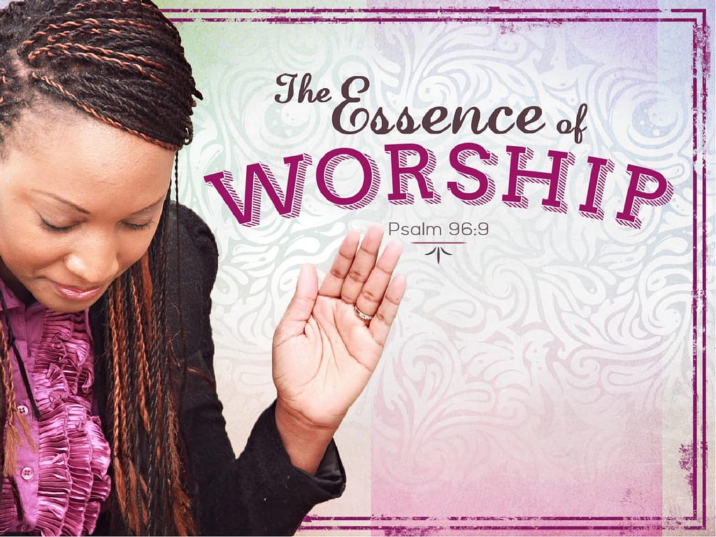 Essence of Worship Church PowerPoint Sermon Template