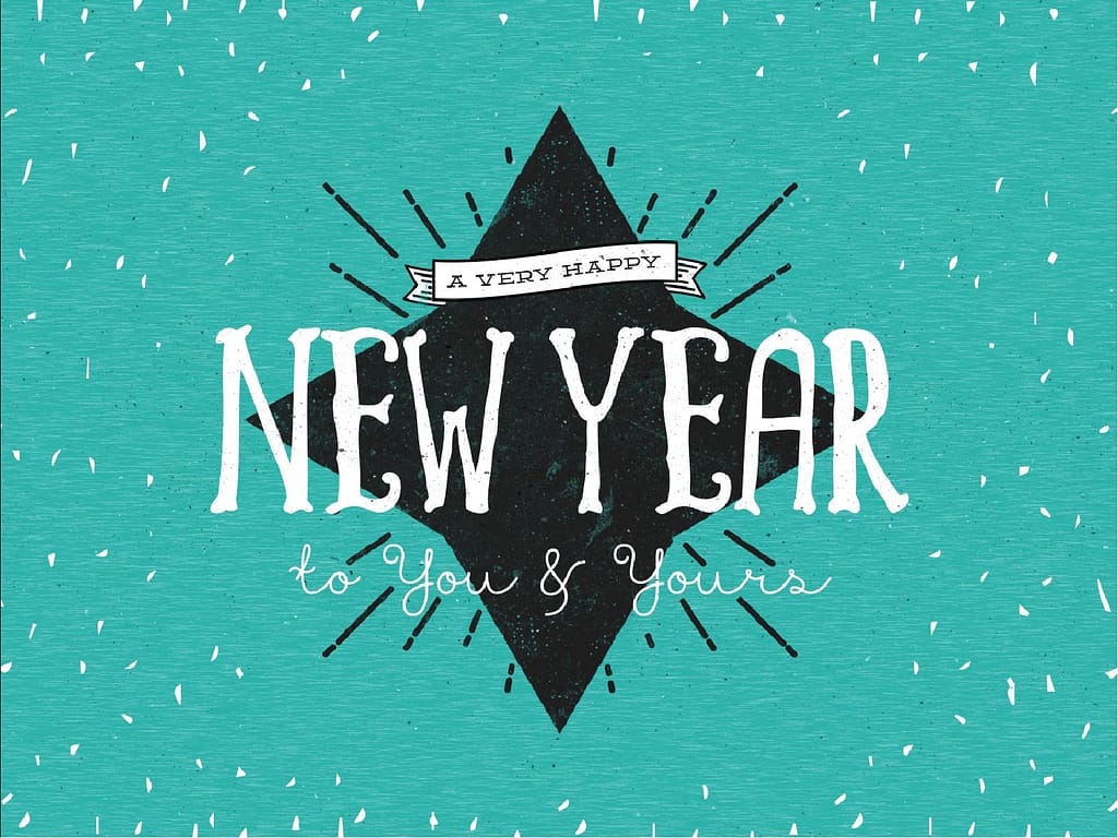 New Year's Greeting Church PowerPoint