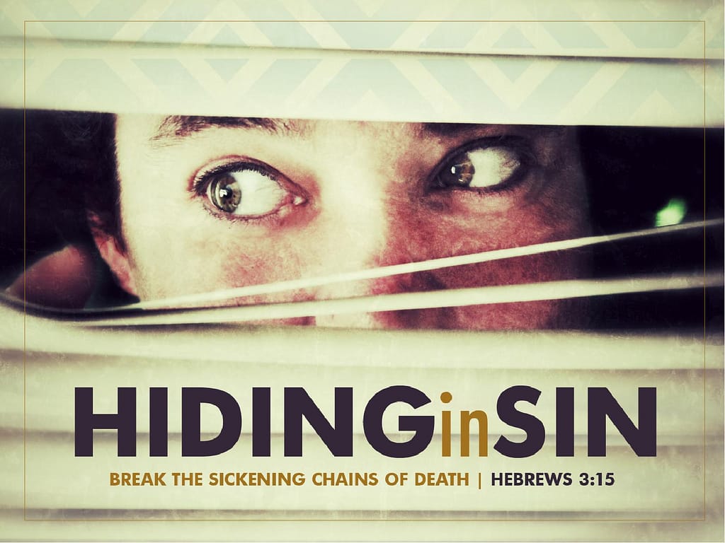Hiding in Sin PowerPoint Sermon