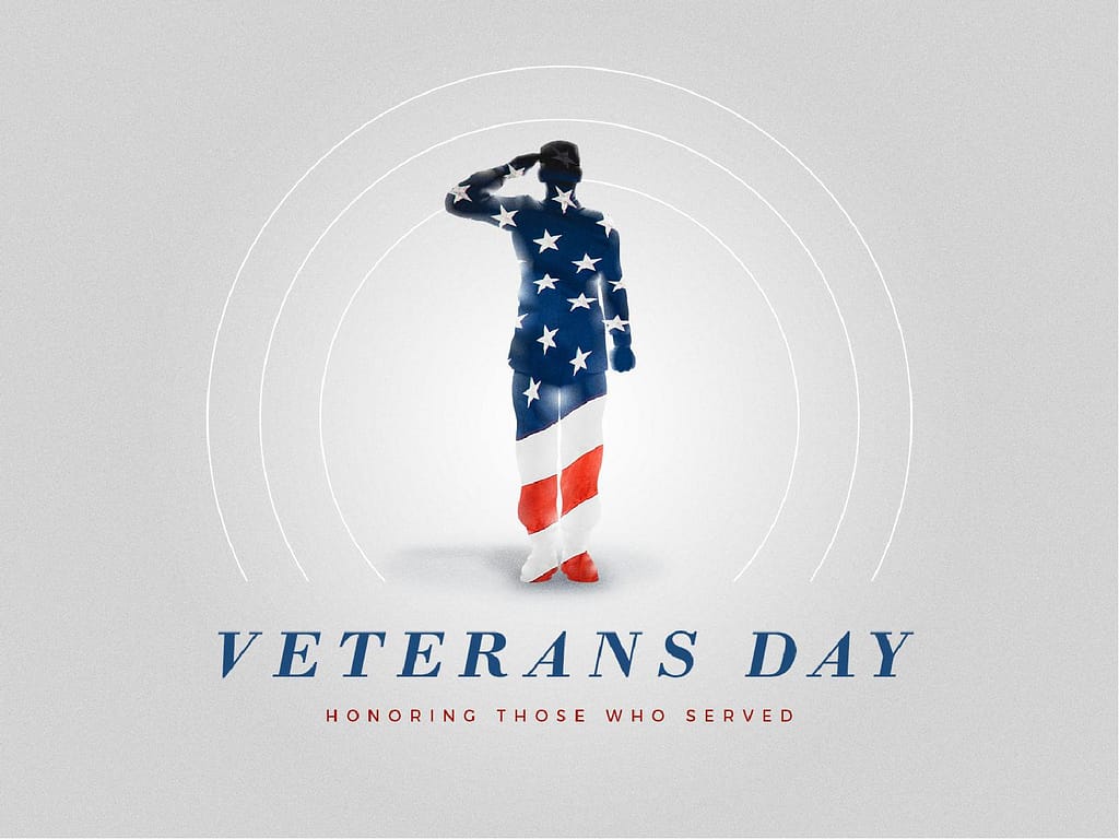 Veteran's Day Soldier Church PowerPoint
