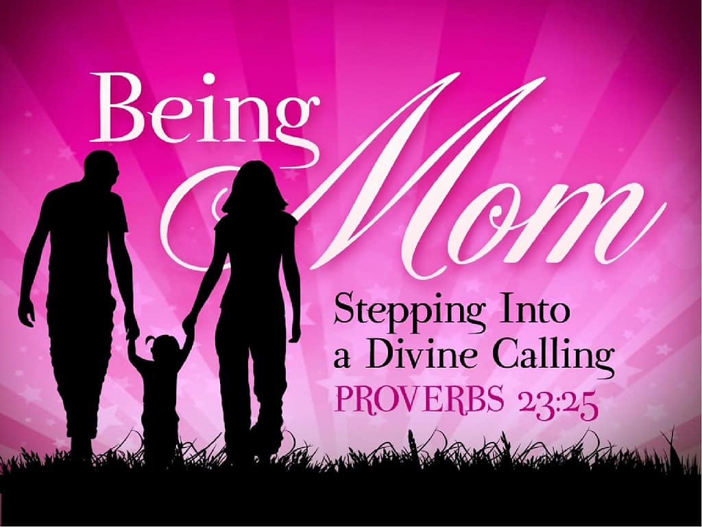 Being Mom PowerPoint Template