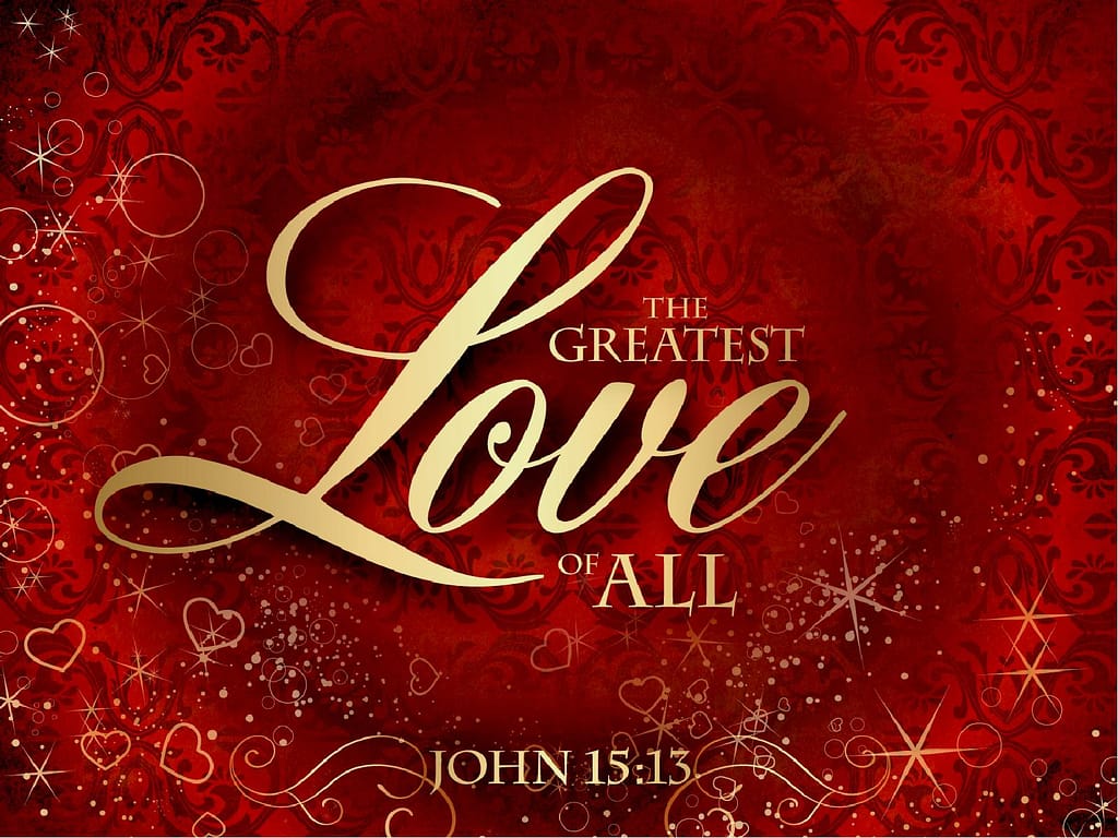 Greatest Love Valentines Day PowerPoint Template