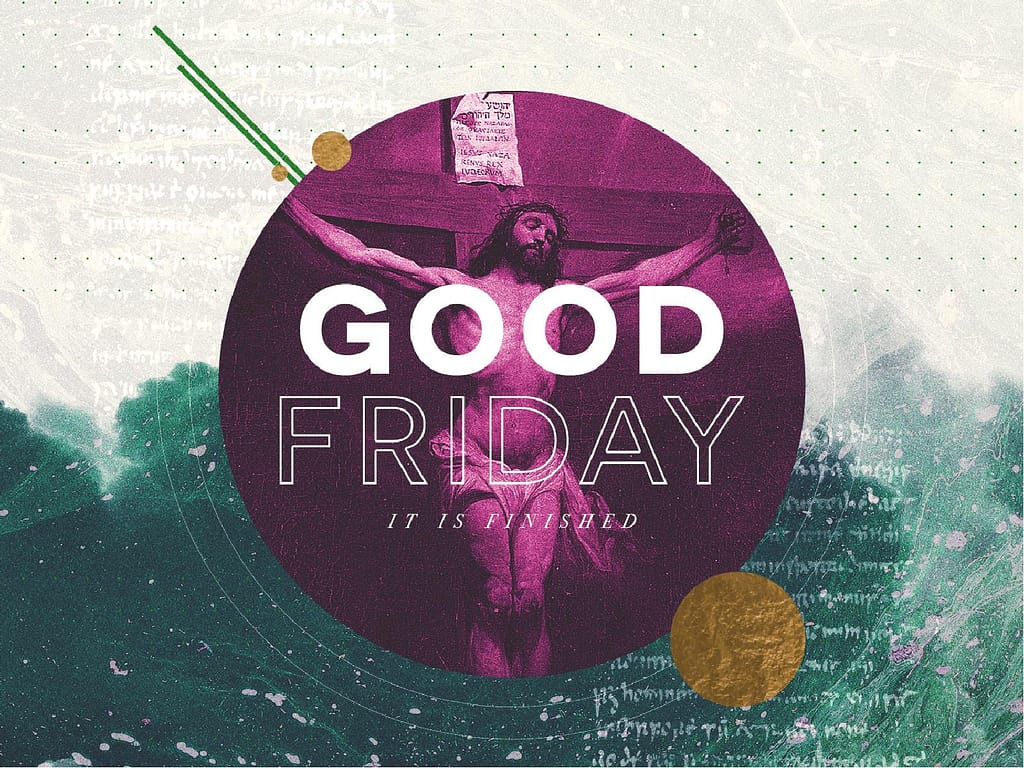 Good Friday Service Graphic Design