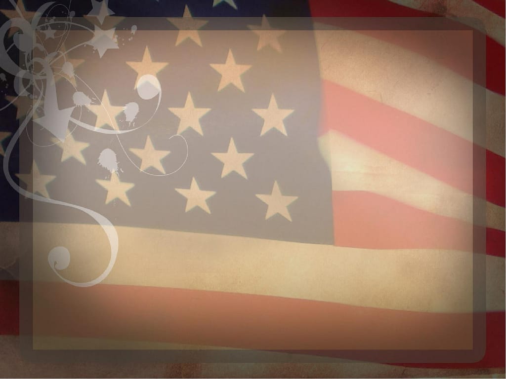 Patriotic American Flag