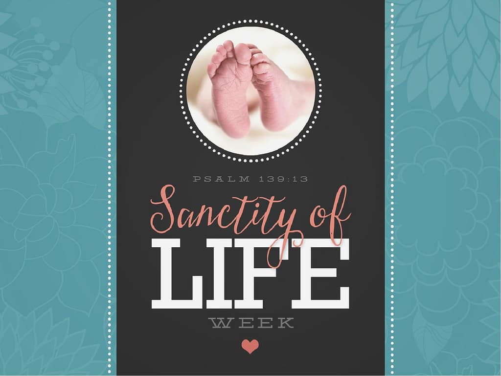 Sanctity of Life Week Christian PowerPoint
