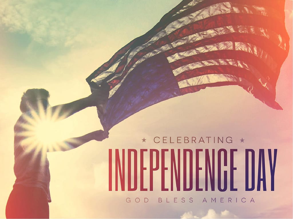 Independence Day Flag Religious PowerPoint