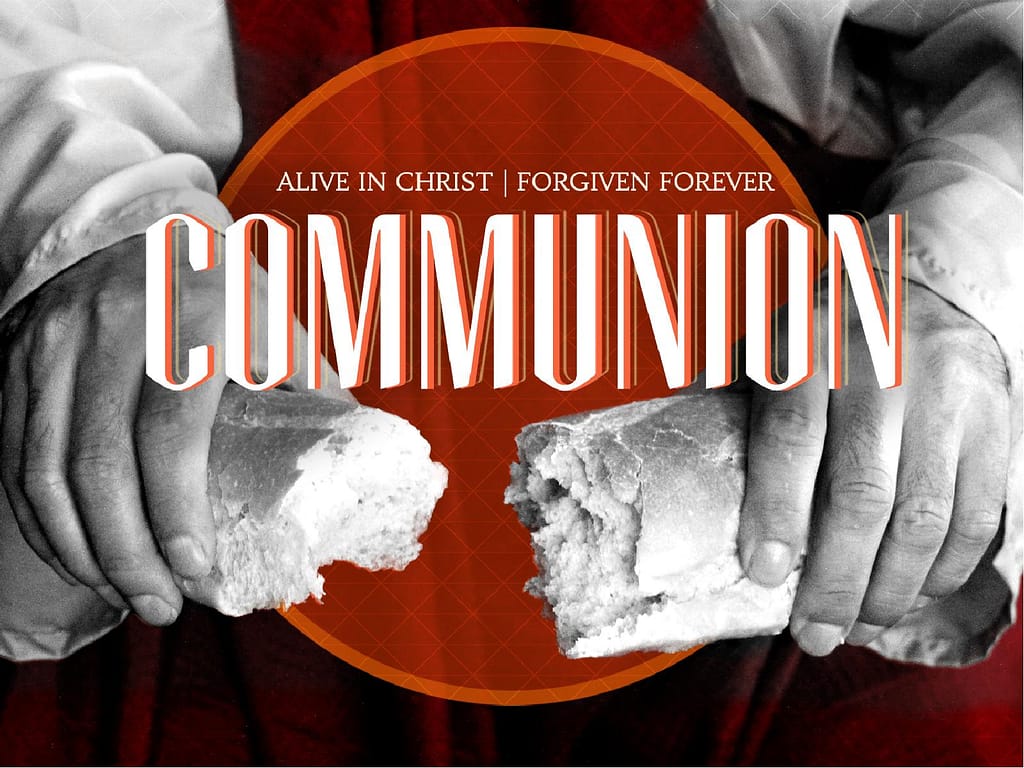 Church Communion PowerPoint Template