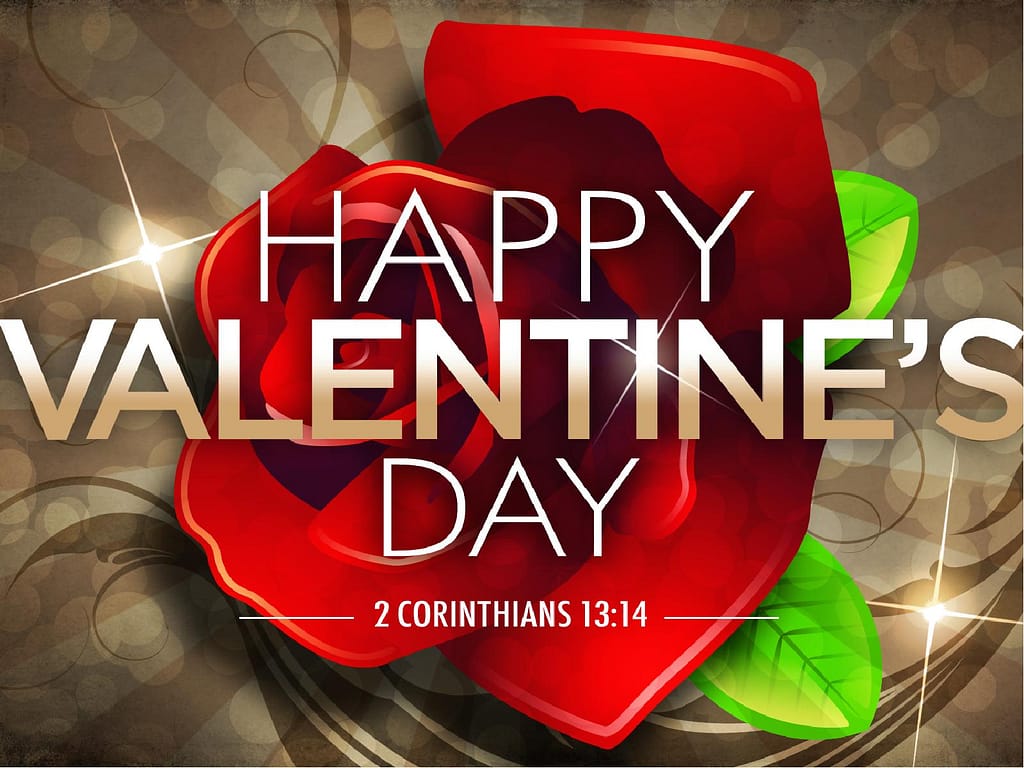 Valentine Rose PowerPoint Sermon Template