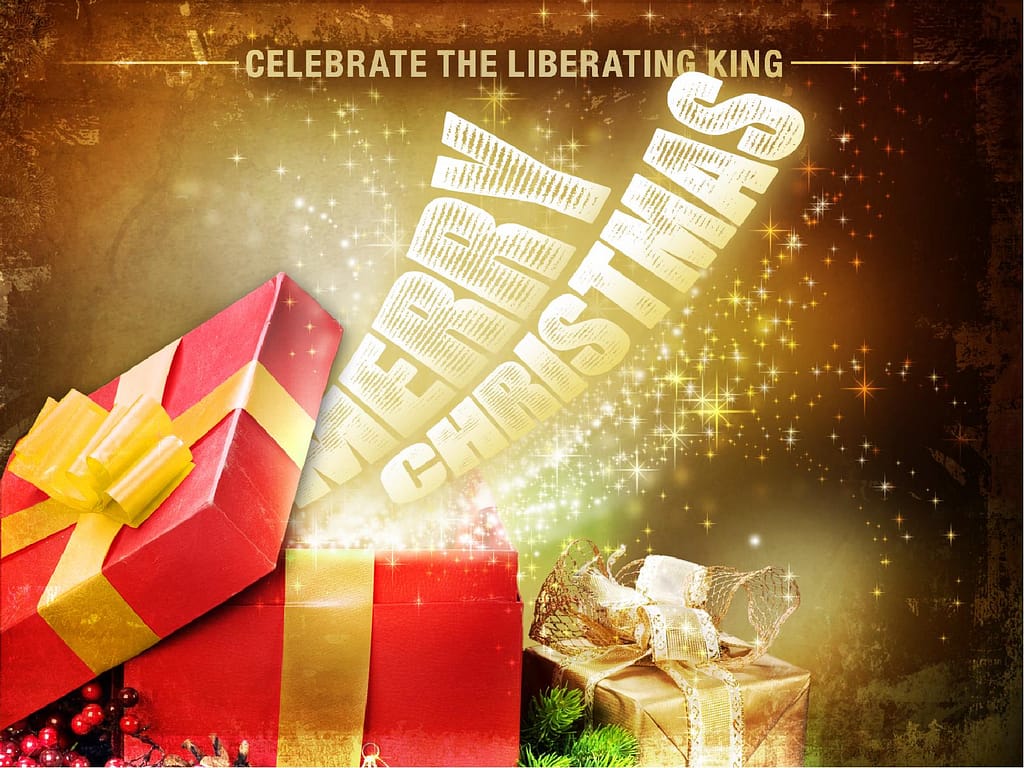 Celebrate the King PowerPoint Template