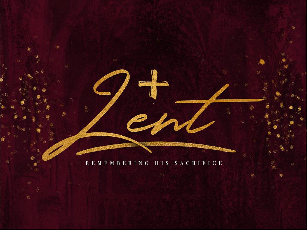 Ash Wednesday Season Of Lent Graphic Design