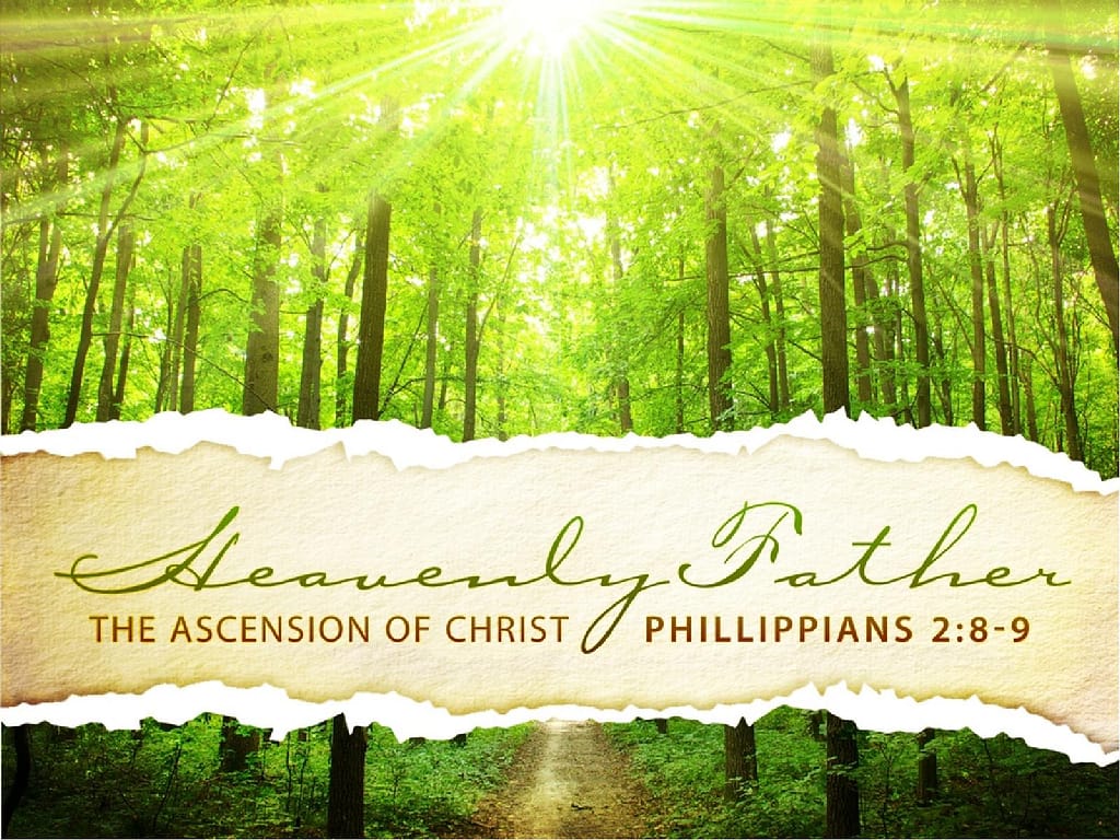 Heavenly Father Church PowerPoint Template