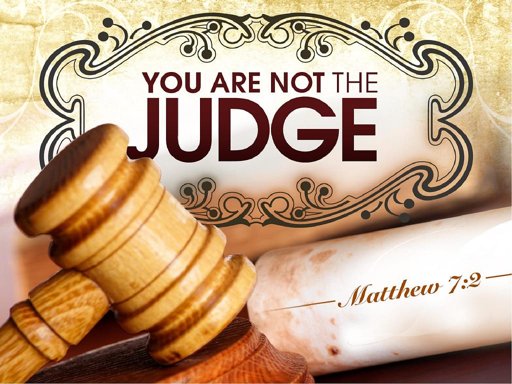 Judge PowerPoint Sermon