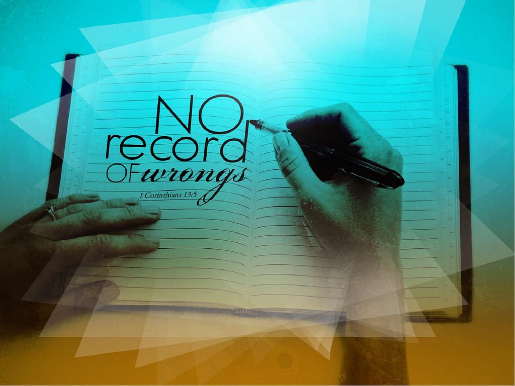 No Record of Wrongs PowerPoint