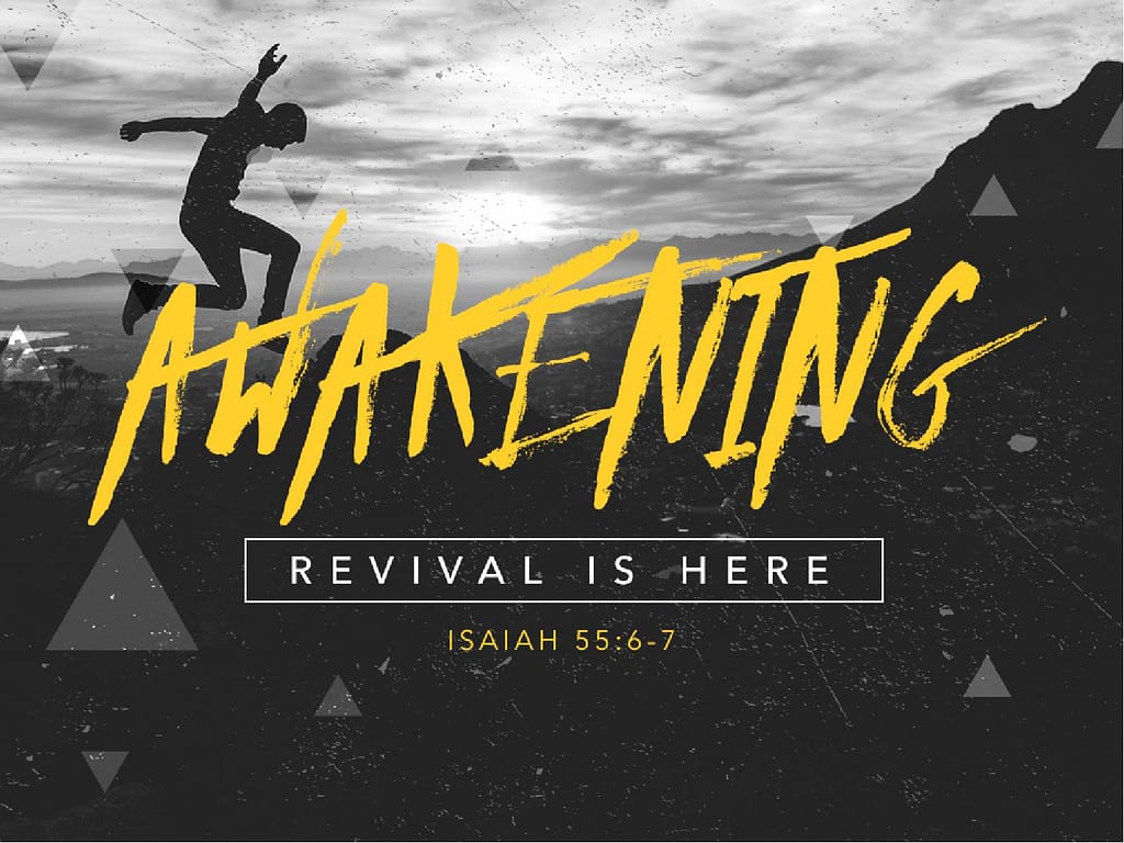 Awakening Revival Is Here Church PowerPoint