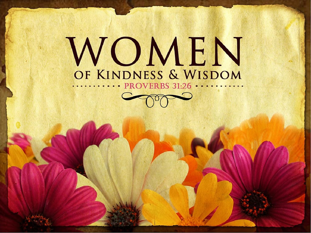 Women of Wisdom Church PowerPoint