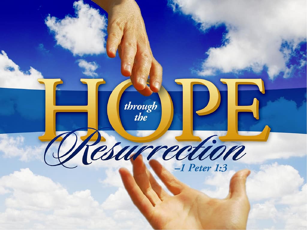 Easter Resurrection Church PowerPoint Template