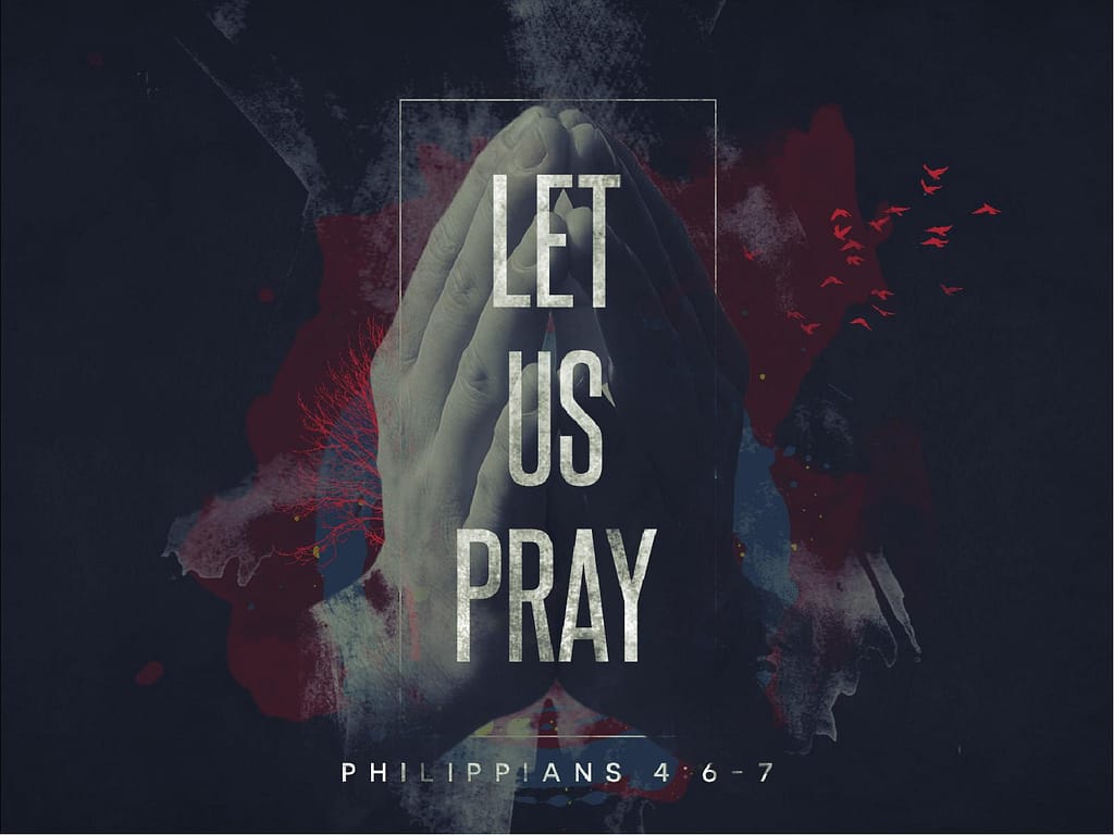 Let Us Pray Church Sermon PowerPoint