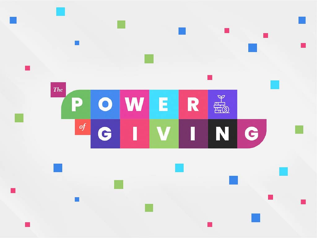 Power Of Giving Church PowerPoint