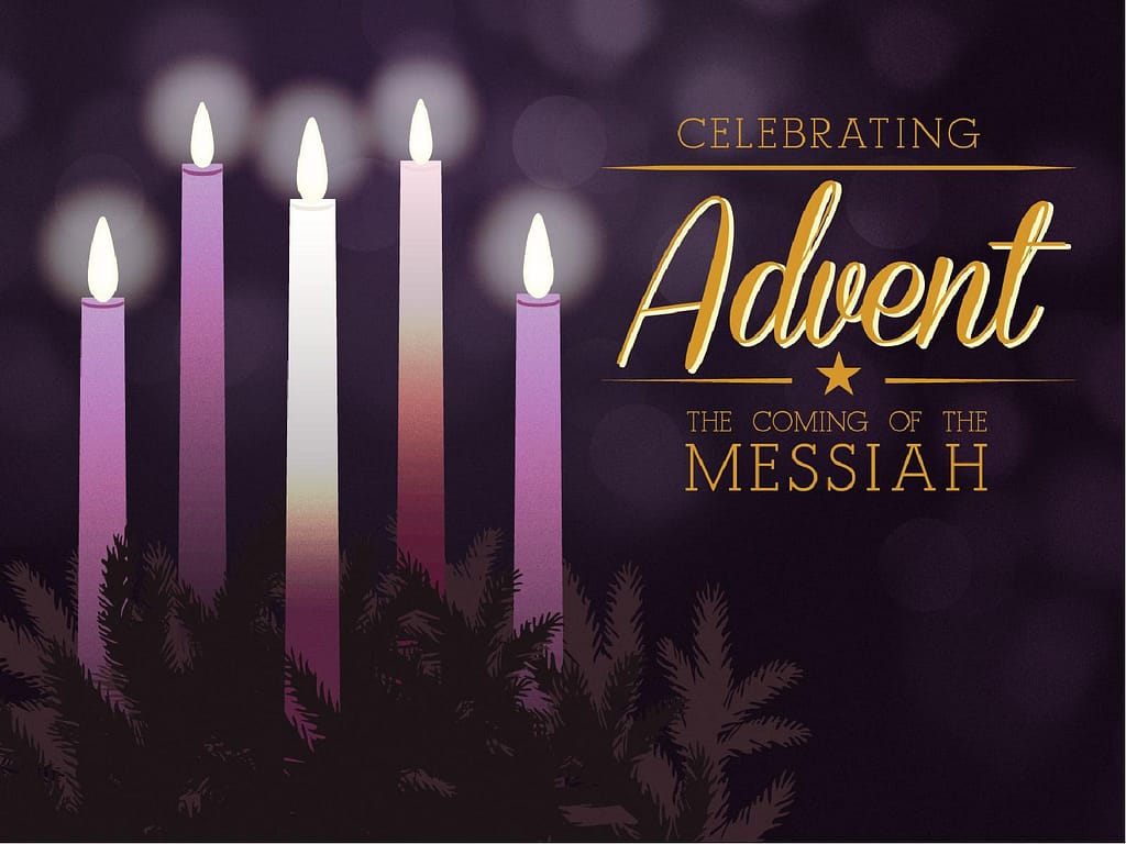 Celebrating Advent Church PowerPoint Template