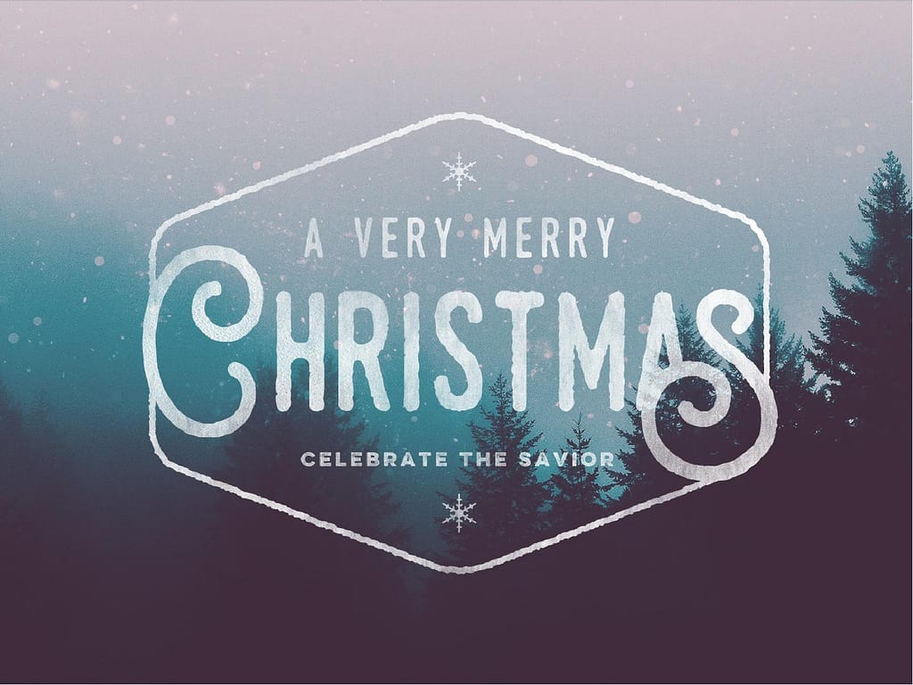 Christian Merry Christmas Church PowerPoint