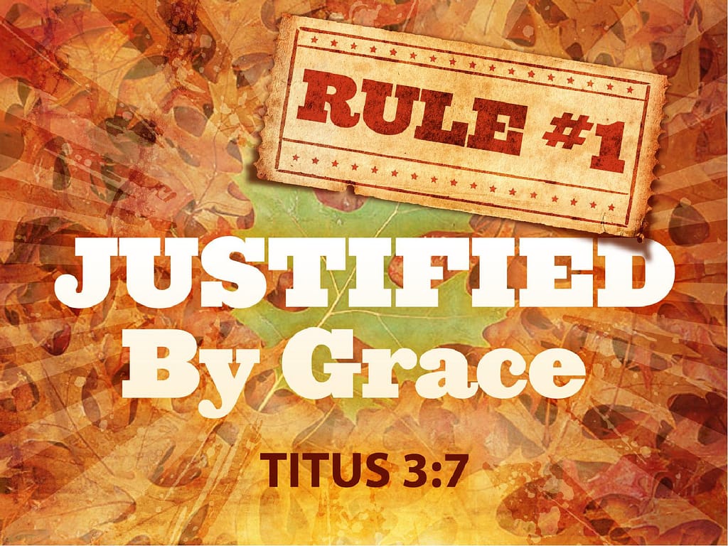 Justified PowerPoint Sermon