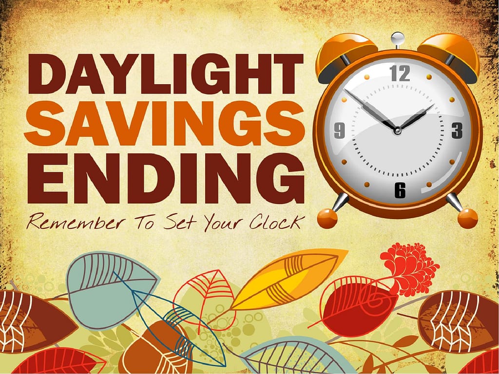 Daylight Savings Ending PowerPoint