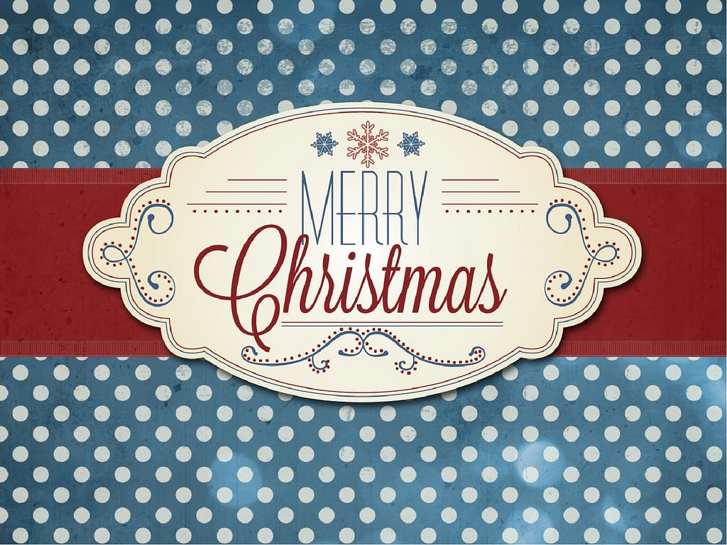 Merry Christmas PowerPoint Template for Church