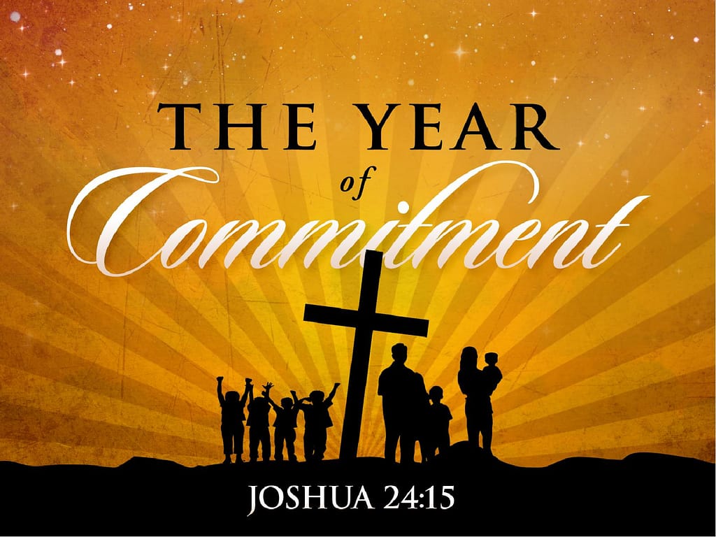 Christian New Year PowerPoint Template