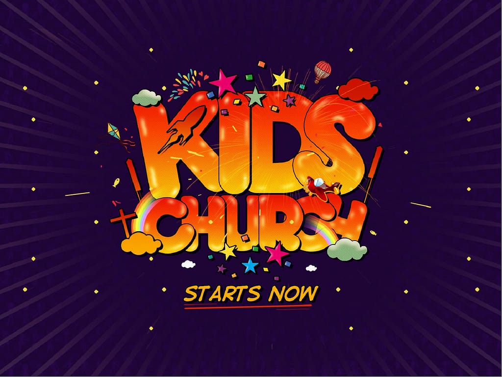 Kids Church Starts Now Ministry PowerPoint