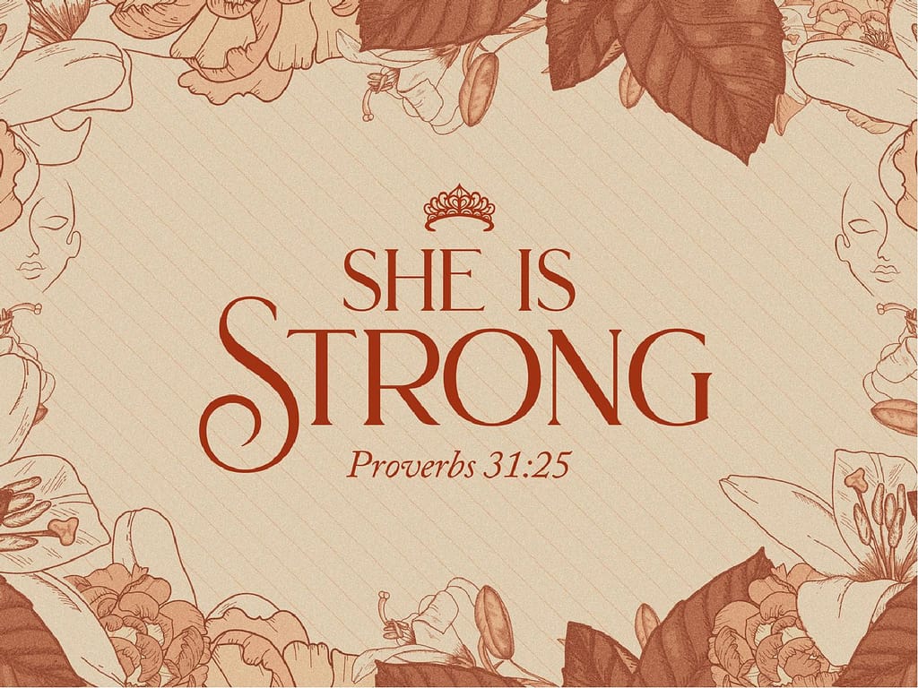 She Is Strong Church PowerPoint