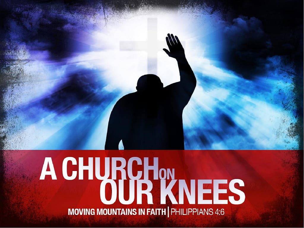 On Our Knees PowerPoint