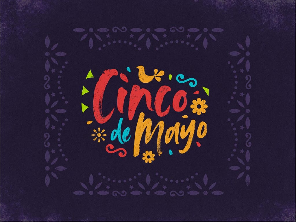 Cinco De Mayo Purple Church PowerPoint