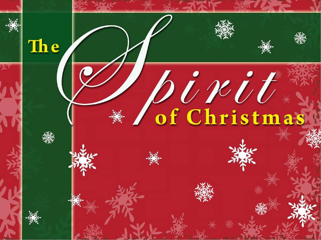 Spirit of Christmas PowerPoint
