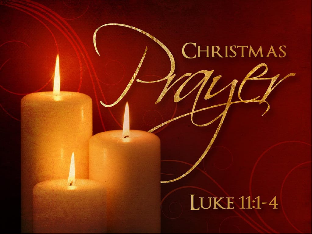 Christmas Prayer PowerPoint Presentation