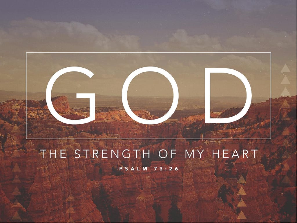 God the Strength Religious PowerPoint