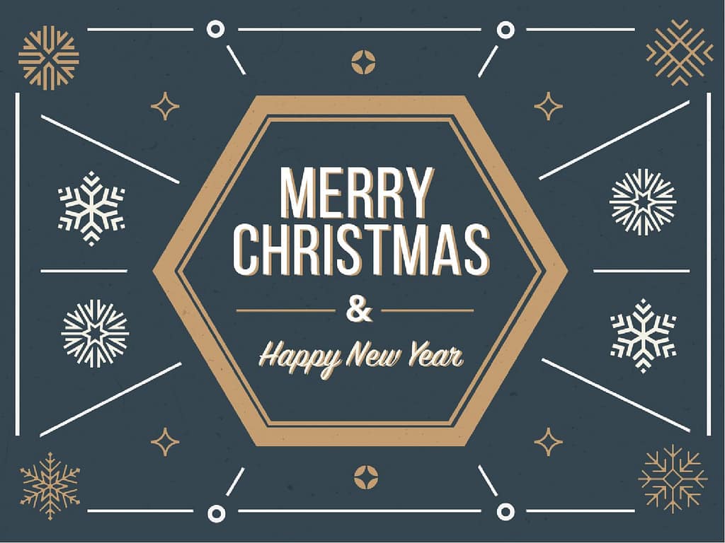 Merry Christmas Classic Greeting Religious PowerPoint