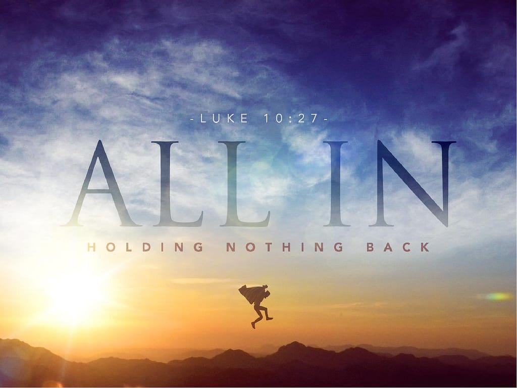 All In Hold Nothing Back Christian PowerPoint