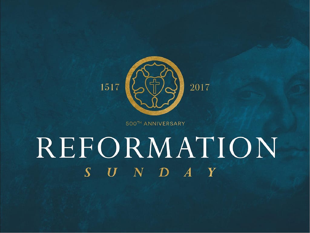 Martin Luther Reformation Day PowerPoint Template