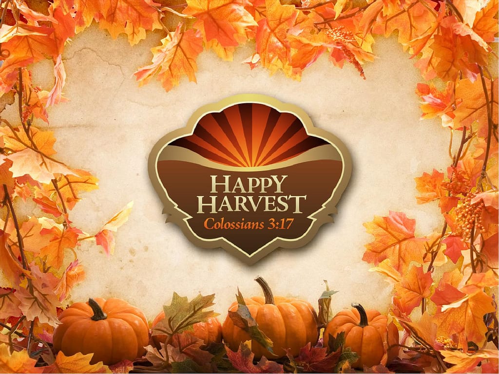 Happy Harvest Sermon PowerPoint