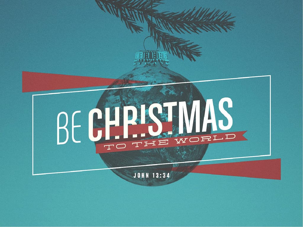 Be Christmas Church PowerPoint
