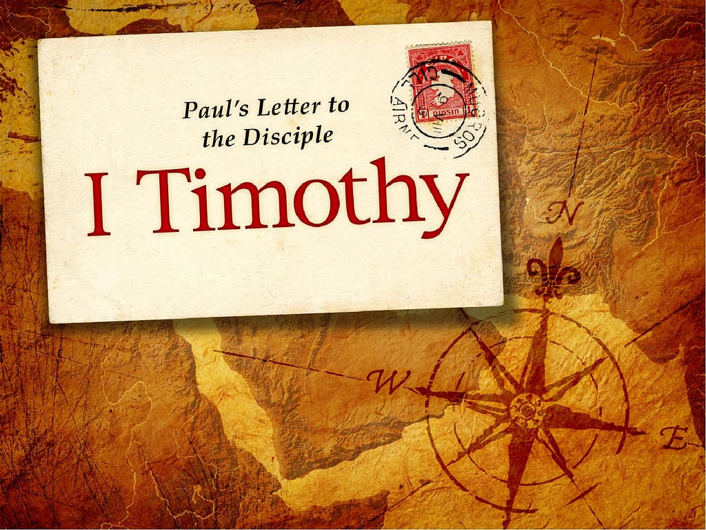 Book of 1 Timothy PowerPoint Template