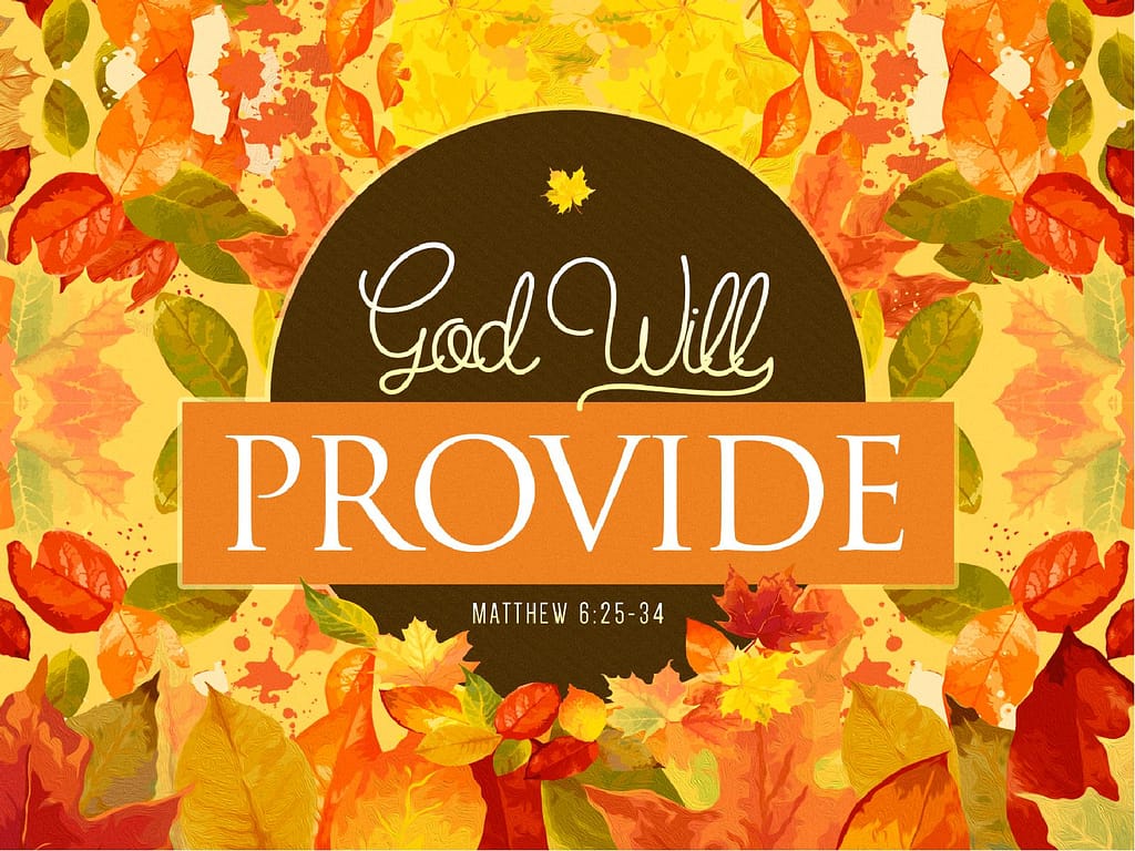 God Will Provide Christian PowerPoint Template