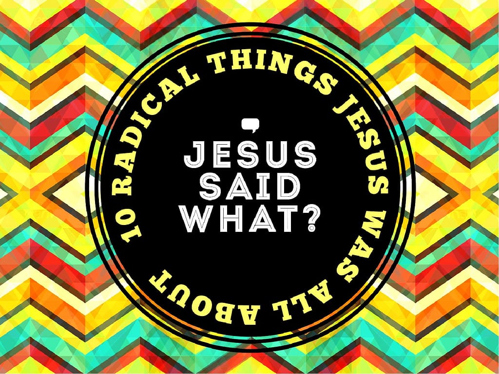 Jesus Said What Christian PowerPoint