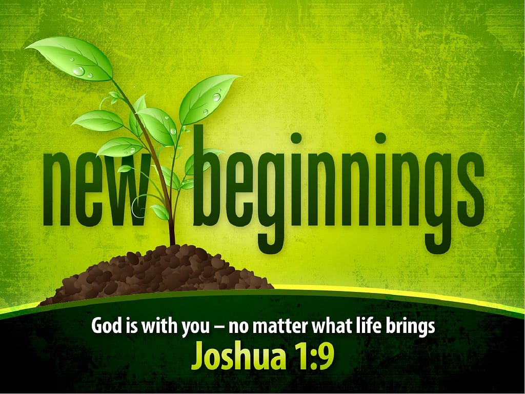 New Year Beginnings PowerPoint Sermon