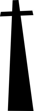 Looming Black Cross
